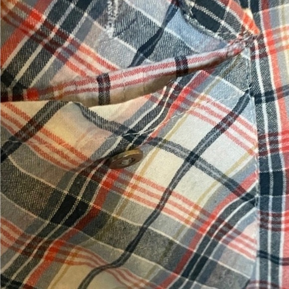 Ashley Stewart Plaid Shirt sz 26 - Picture 2 of 6